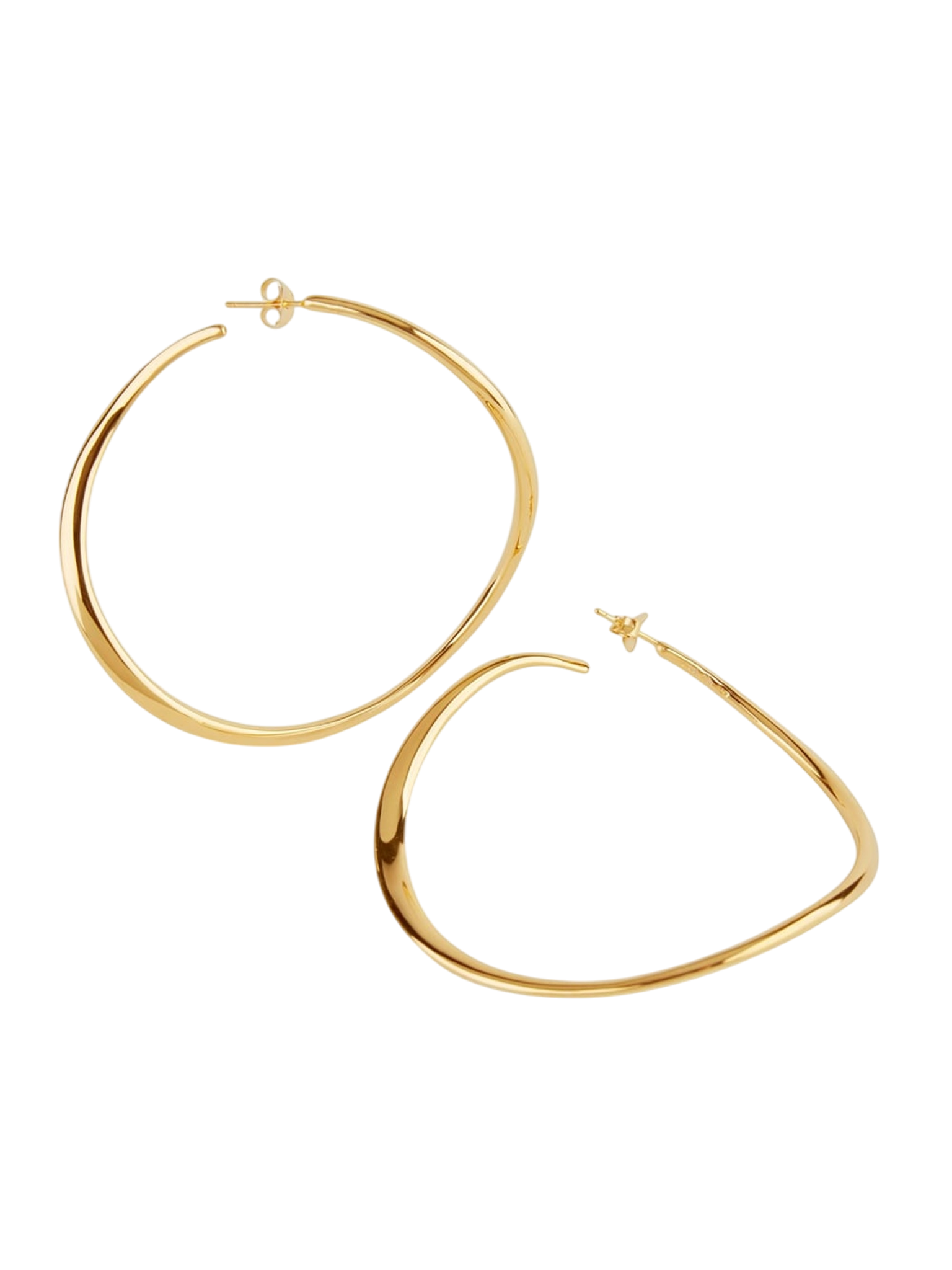 Gold wave xl hoops